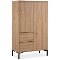 Homestyle4u Highboard 81x139x40 in Braun | Gr.: onesize