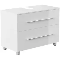 Posseik Waschbeckenunterschrank Mondial 2 Schubladen 85 x 63 x
