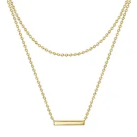 Glanzstücke München Kette mit Anhänger GSM1193 Gelbgold/Silber