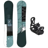 F2 Set Snowboard Junior Union Aqua 140cm + Pipe