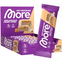 MORE Nutrition Protein Riegel White Chocolate Caramel Crunch 10