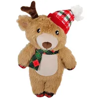 Nobby Xmas Plüsch Rentier mit Mütze 29 cm