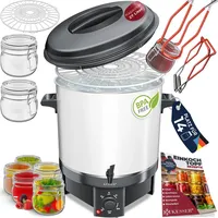 Kesser Einkochautomat 27 Liter, Edelstahl| 1800 Watt Temperatur von