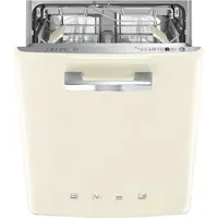 Smeg STFABCR3 Retro-Geschirrspüler (unterbaufähig, 600 mm breit, Creme)