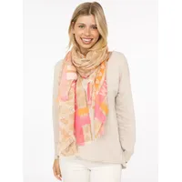 Zwillingsherz Schal ZWILLINGSHERZ "Wild Love", Damen, khaki, Obermaterial: 100%