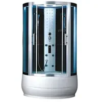 JV moebel Design Dusche Viertelkreis 98 x 220 cm