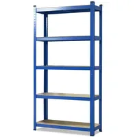 Karatcommercial Schwerlastregal Grizzly Blau Höhe: 200 cm Breite: 120