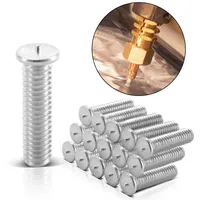 STAHLWERK 2 x Alu Schweißbolzen M4 100er Set Smart