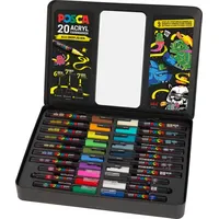Mitsubishi Marker UNI POSCA Etui Graffiti 20 St. farbsortiert
