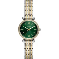 Fossil Carlie Damen, 28MM Zweifarbige Edelstahluhr, ES5439