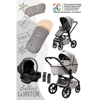 Babywelt Moon Resea 2.0 Komkinderwagen 3in1- Cosmo 2.0, Fußsack