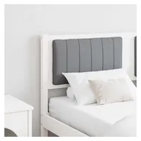 VidaXL Gepolstertes Kopfteil 140 cm Weiß