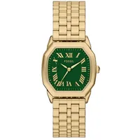 Fossil Harlow Damen, 32MM Goldfarbene Edelstahluhr, ES5451