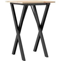VidaXL Esstisch X-Gestell 50 x 75 x 50 cm