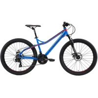 Bikestar Mountainbike 26 Zoll RH 40,6 cm Damen blau