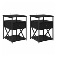 VidaXL Nachtschrank 2 pcs 40 x 42 x 55