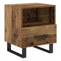 VidaXL Nachtschrank Altholz 40 x 35 x 47,5 cm
