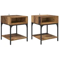 VidaXL Nachtschrank 2 pcs 40 x 40 x 50