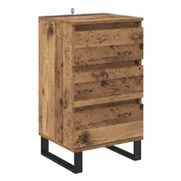 VidaXL Sideboard mit Schubladen Altholz Holzwerkstoff