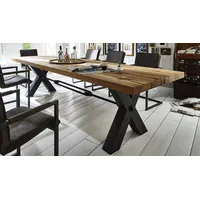 Bodahl Concept4You »Kansas« Massivholz Esstisch Rustic Oak 280x100x76 cm