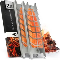 Newhabitat Flammlachsbrett 59,5 cm Edelstahl weiß