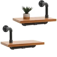 Mendler Bücherregal 29 x 45 x 25 cm Natur