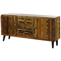 Massivmoebel24 Sideboard 180 x 86 x 45 cm mehrfarbig