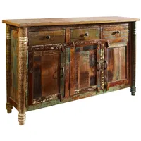 Massivmoebel24 FABLE 140 x 88 x 42 cm mehrfarbig