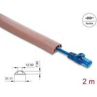 DeLock 20763 Kabelmuffe braun