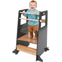 Infactory Lernturm höhenverstellbar schwarz