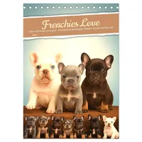 Calvendo Frenchies Love – Kleine Schnuten ganz groß -