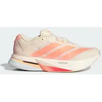 Adidas Adizero Boston 13 Damen Off White/Beam Orange/Acid Orange