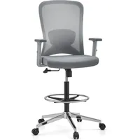 HJH Office Top Work 44 W Stoff Grau