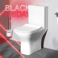 AM.PM CGA8601PSC Stand-WC mit WC-Sitz Weiß