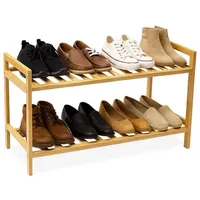 Relaxdays Schuhregal 27 x 69 x 40 cm braun