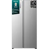 Hisense RS3P558NEIE Side-by-Side (544 l, 1786 mm hoch, Grau)