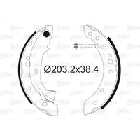 Valeo Bremsbackensatz 562997