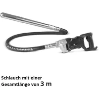 STAHLWERK Betonverdichter 900W mit Rüttelflasche 35mm 3m