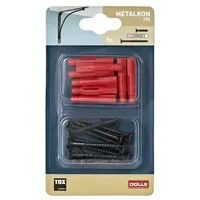 Dolle Wohnregale Dolle Befestigungs-Set Metalkonfix 3,5 x 16 mm