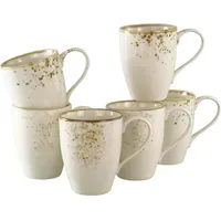 CreaTable Kaffeebecher 0,3 l Creme 6 St.