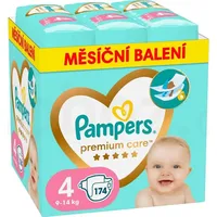 Pampers Premium Monatsbox Gr. 4, 8-14kg 174St