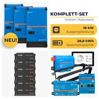 Offgridtec Backup-Kit 3-phasig mit Pylontech US5000 Akku Victron MultiPlus-II