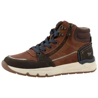 Mustang Herren High Top Sneaker Braun