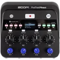 Zoom PodTrak P4next 4-Track Podcast Recorder