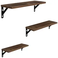 Relaxdays Wandregal Set 30 x 35 x 40 cm