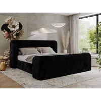 Mks möbel MKS MEBLE Doppelbett Polsterbett mit Lattenrost 140x200