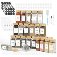 Luxuskollektion Gewürzgläser Eckig 120 ml 24 St.