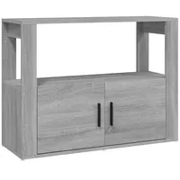 VidaXL Sideboard Grau Sonoma 80x30x60 cm Holzwerkstoff