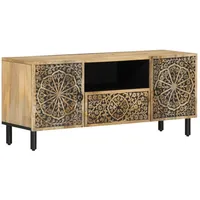 VidaXL TV-Schrank 105x33x46 cm Massivholz Mango