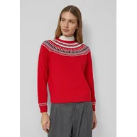 S.Oliver Feinstrickpullover mit Norwegermuster - 42